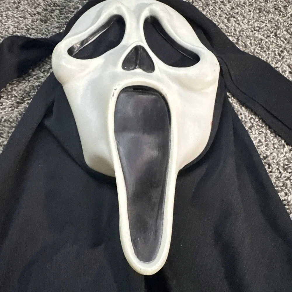 Ghost Face Scream Mask S9206 EU Easter Unlimited Fun World Vintage Halloween